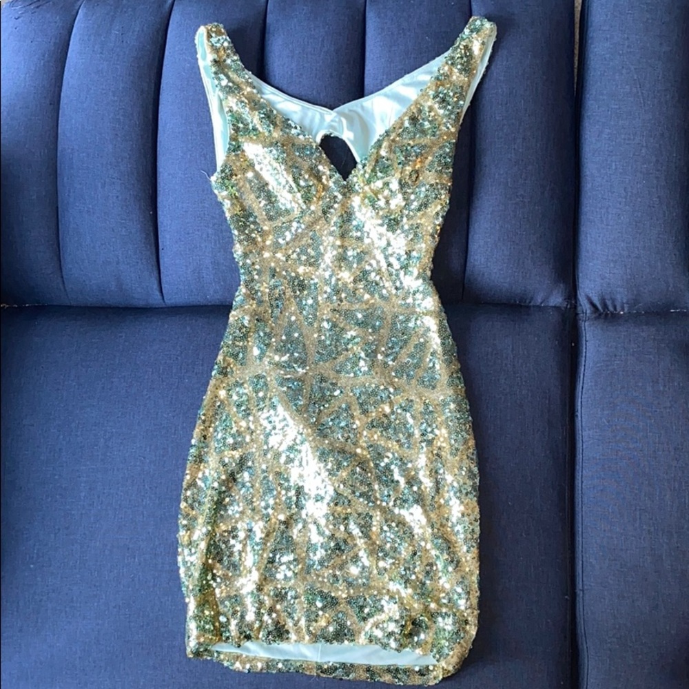 Charlotte Russe Mini Sequin Dress
